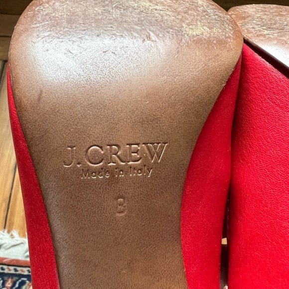J. Crew Mona Pump in Red Brick - Picture 7 of 10